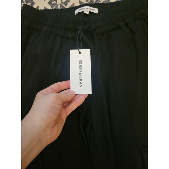 NWT Elizabeth and James cargo jogger black pant Size xs - Picture 4 of 8